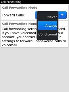 Press one of the following options:Always, go to 2a.