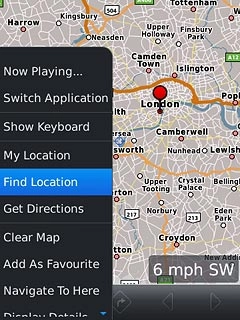Press Find Location.