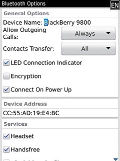 Press one of the following options:Device Name, go to 3a.