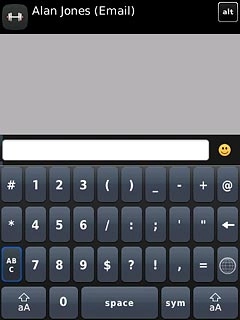 Press the required numbers or the required symbols.