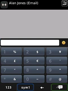 Press sym1 or sym2 to see more symbols.