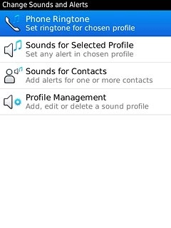 Press Phone Ringtone.