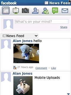 Press the homepage icon.