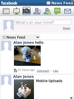 Press the pictures icon.