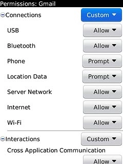 Press the drop down list next to Connections.