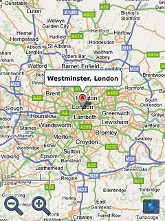 You can now use the application.Please note that Google Maps isn't part of the original application package and therefore only a general description is given here.You have the following options:Plan a routeView directionsView traffic informationView current locationView the location of your friendsFind companies