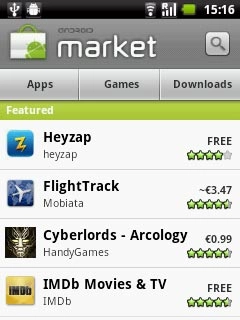 To search by category:Press Apps or Games.Go to the required category.