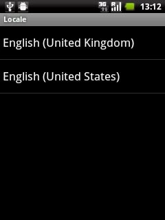 Press the required language.