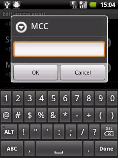 Key in 505 and press OK.