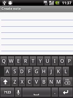 Press and hold the message field until a pop-up menu is displayed.