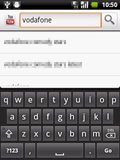 Key in the required search word and press the search icon.