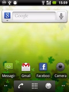 The chat message icon shows that you've received a new chat message.