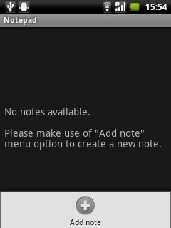 Press Add note.