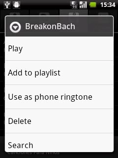 Press Add to playlist.