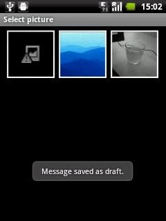 Press the required picture.