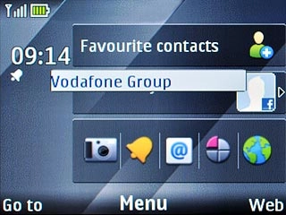 The battery icon shows the remaining battery power. The bigger the coloured section of the icon, the more power.Further information: Charge the battery