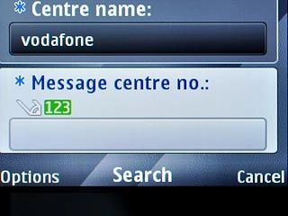 Press Message centre no. and key in +61415011501