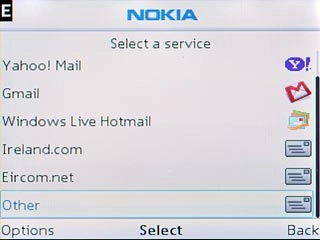 Scroll to Other and press the Navigation key.