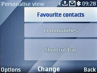 Highlight the shortcut you want to replace and press the Navigation key.