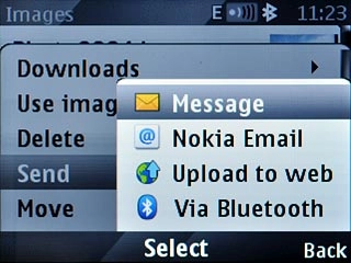 Highlight one of the following options:Message, go to 3a.