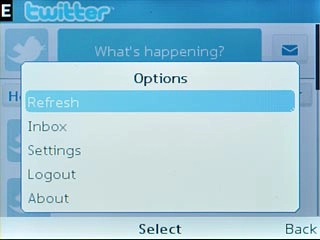 Scroll to Refresh and press the Navigation key.You can find the status updates of your friends next to their names.