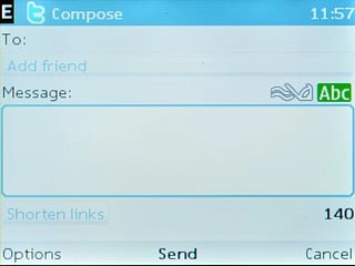 Scroll to Message and write the required message.