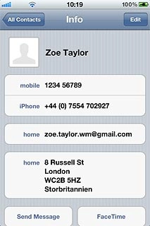 Press the required number.