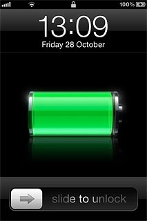The keypad locked icon shows that the key lock is turned on.Further information:Turn key lock on or off