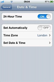 Press Set Date & Time.