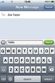 Press the camera icon.
