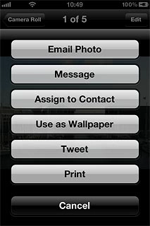 Press one of the following options:Email Photo (pictures) or Email Video (video clips), go to 3a.