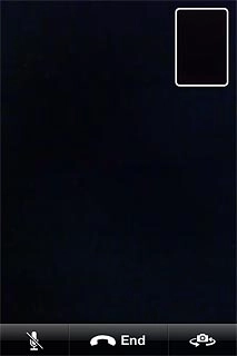Press the microphone icon.Depending on the current setting, the microphone is muted or unmuted.