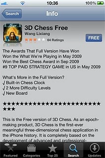 To download a free application:Press FREE.