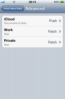 Press Fetch New Data.