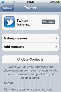 Press INSTALL.If you're asked to log on, log on with your Apple ID.Wait a moment while the application is installed.