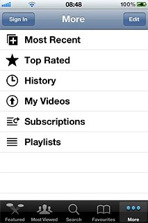 Press Sign In.Follow the instructions on the display to log on to YouTube.