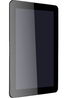 Connect the charger to the device socket and to a wall socket.