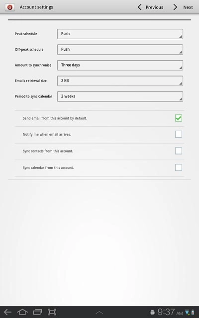 When the box next to the menu item is ticked (V), the function is turned on.