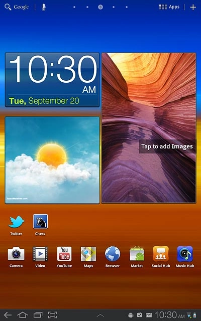 Press the application you've just downloaded.Follow the instructions on the display to use the application.