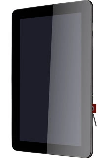 Turn your SIM so the golden contacts are facing downwards and the angled corner of your SIM is pointing to the right.Slide your SIM into the SIM holder until it clicks into place.