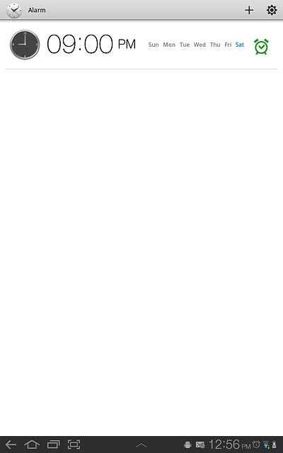 Press the home icon to return to standby mode.