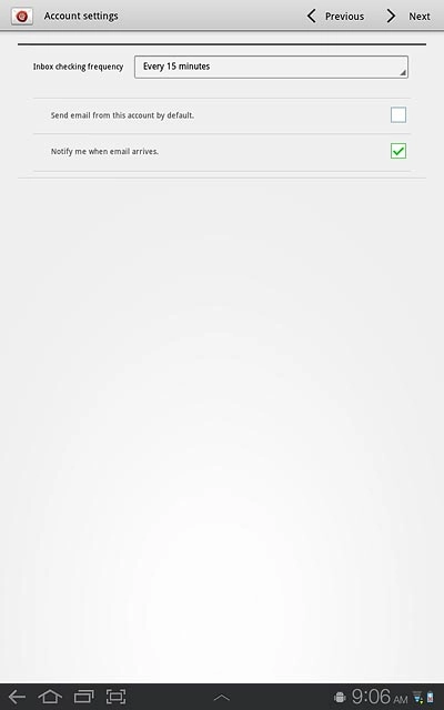 When the box next to the menu item is ticked (V), the function is turned on.