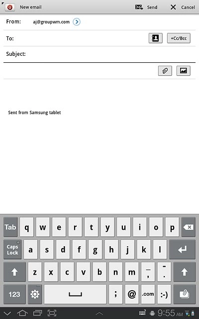 Press To.Key in the first letters of the required contact.Matching contacts are displayed.