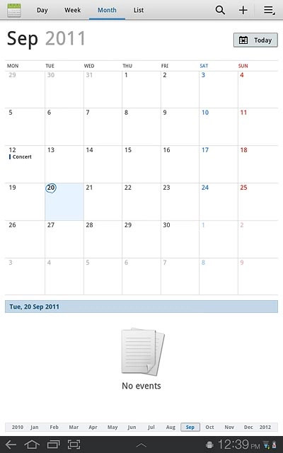 Press the add appointment icon.Key in a subject for the appointment.Follow the instructions on the display to key in more information, such as location, duration and reminder.