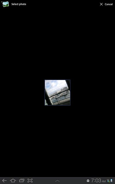 Press the required picture.