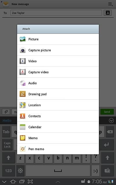 Press Audio.Go to the required folder.