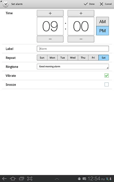 When the box next to the menu item is ticked (V), the function is turned on.