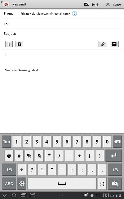 If required, press 1/3 to see more symbols.