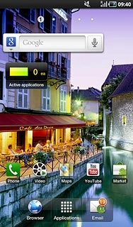 The silent mode icon shows that all sound signals are turned off.Further information:Turn silent mode on or off
