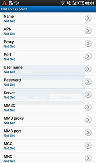 Press APN.Key in live.vodafone.com